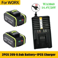 brand new 20v9000mah lithium rechargeable replacement battery for worx power tools wa3551 wa3553 wx390 wx176 wx178 wx386 wx678