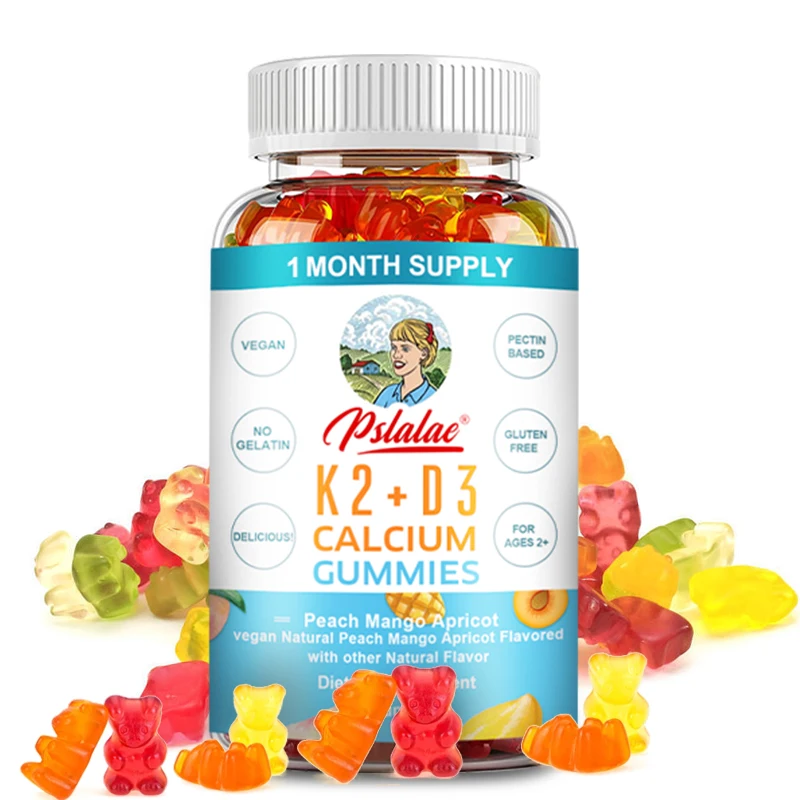 

Органический кальций с витаминами D3 & K2 | Кальциевая добавка | Поддержка костей | Кальциевый витамин D3 K2 жевательные резинки 1 месяц поставки