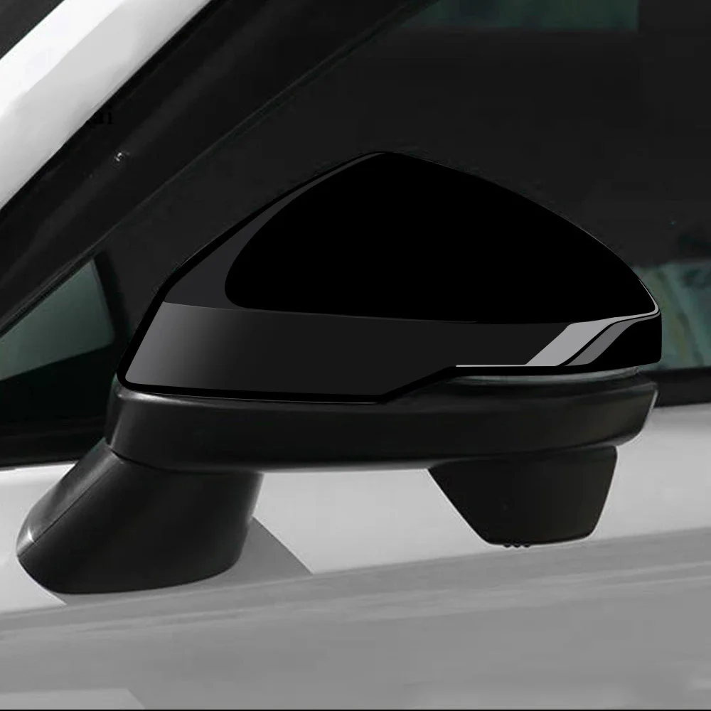 

For Honda Vezel HEV HRV 2021 2022 Black Glossy Door Side Rearview Mirror Cover Trim Overlay Decoration Car Styling Accessories