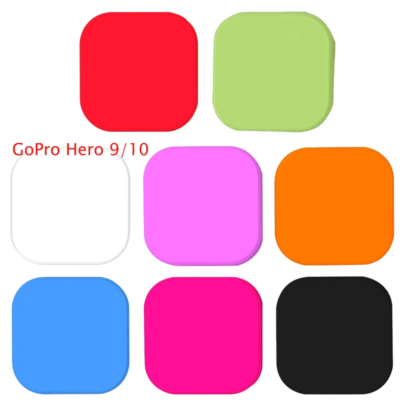 

Силиконовый защитный чехол для GoPro Hero 9/10, чехол, черный чехол, корпус, рамка с ремешком, аксессуар