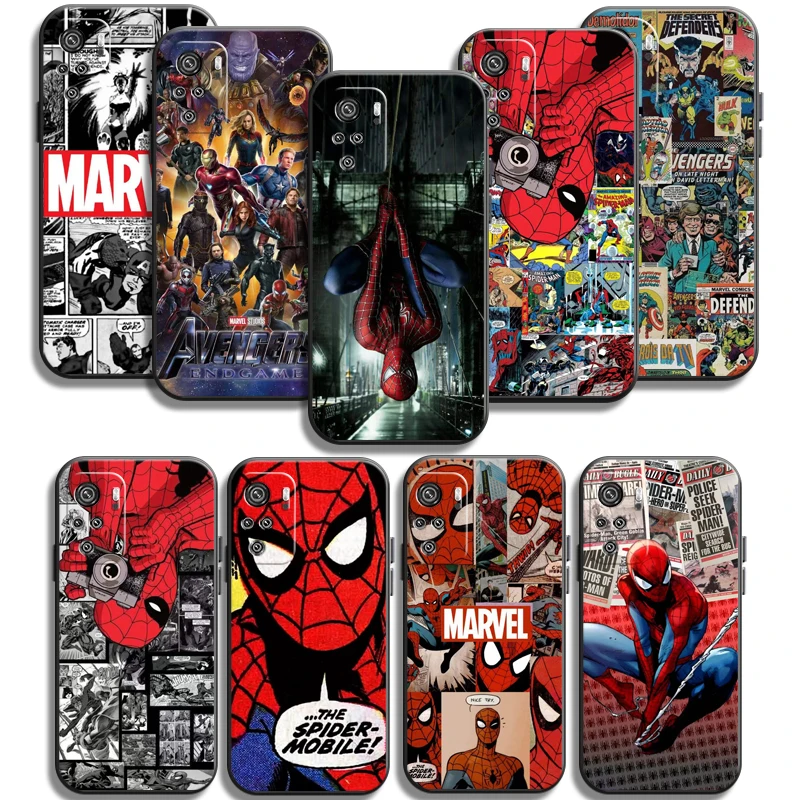 

Marvel Iron Man Phone Cases For Xiaomi Redmi Redmi 7 7A Note 8 Pro 8T 8 2021 8 7 7 Pro 8 8A 8 Pro Cases Carcasa Coque Soft TPU