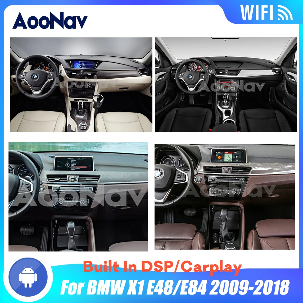 

Автомагнитола 2 Din для BMW X1 E48/E84 2009-2018 Android 10 Snapdragon 1920*720P, автомобильное радио, GPS-навигация, мультимедийный DVD-плеер
