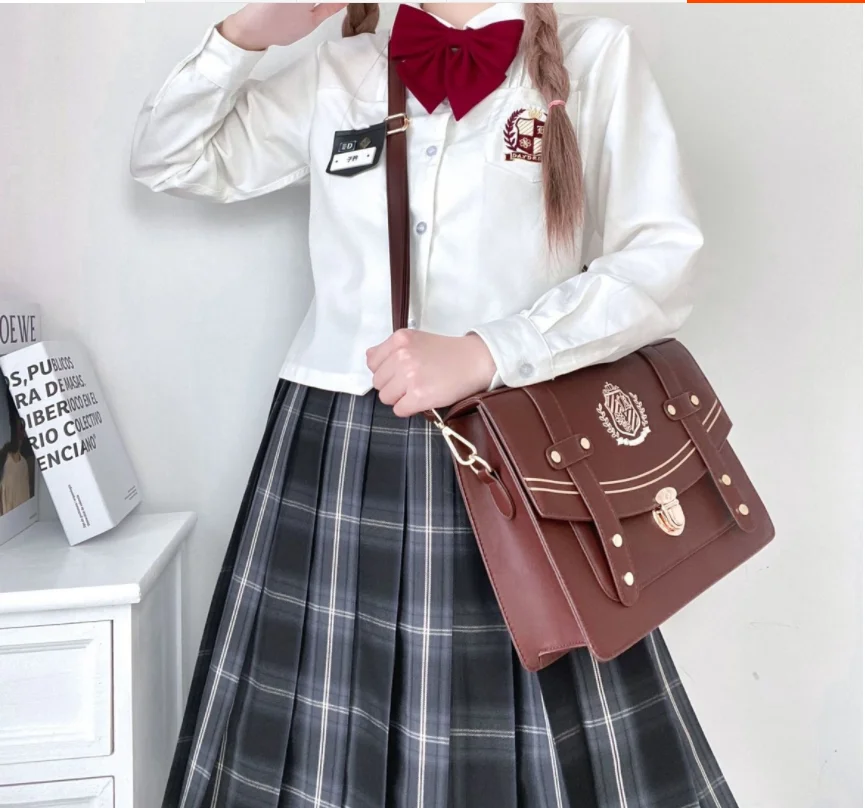 

Новинка 2022, стильная оригинальная сумка-почтальонка для пожилых колледжей Yingchuan, сумка-Униформа JK, дорожная сумка через плечо, рюкзак