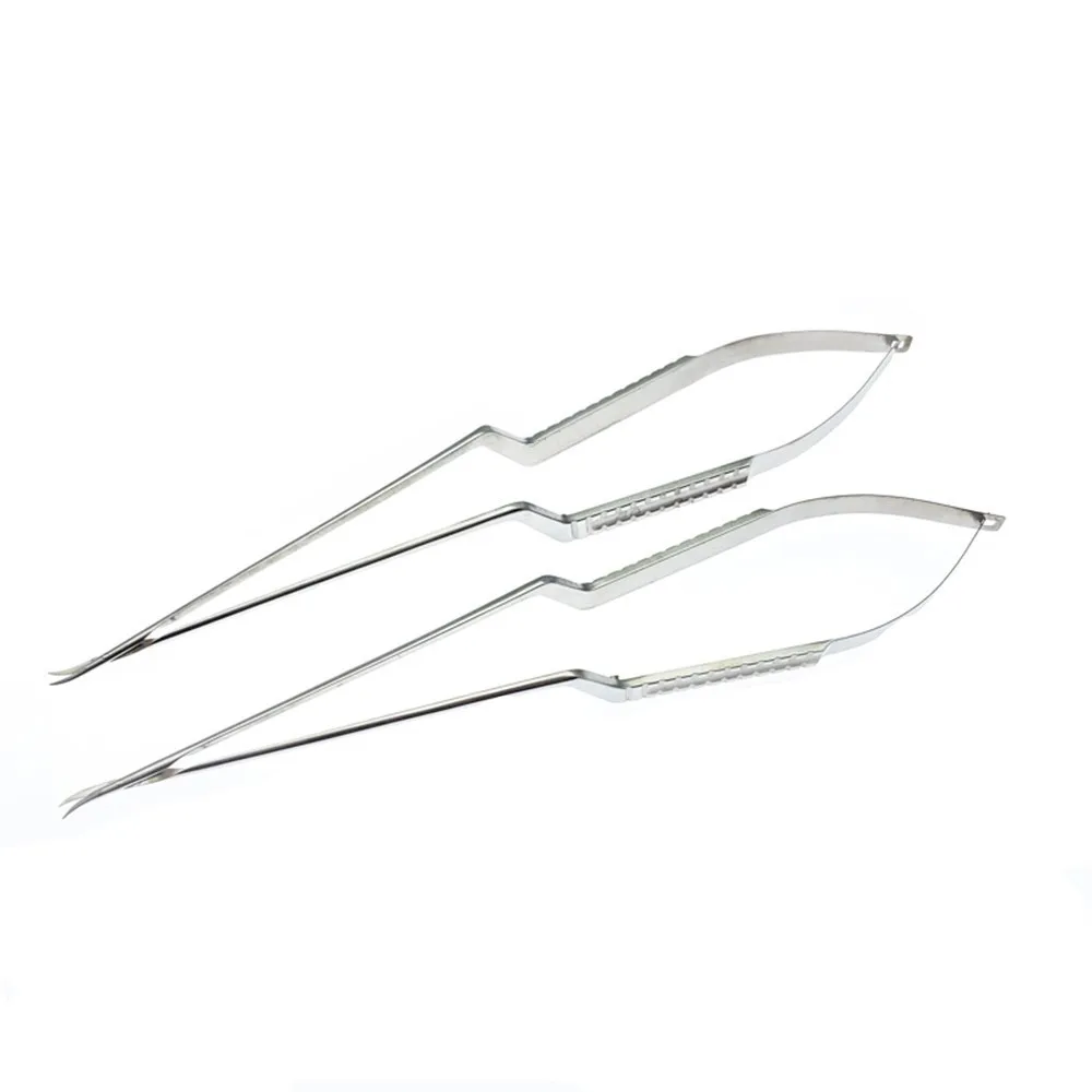 1pcs Stainless Steel Microsurgical Scissors Micro Scissors 24cm long Micro Neurosurgery Shark Scissors Instruments