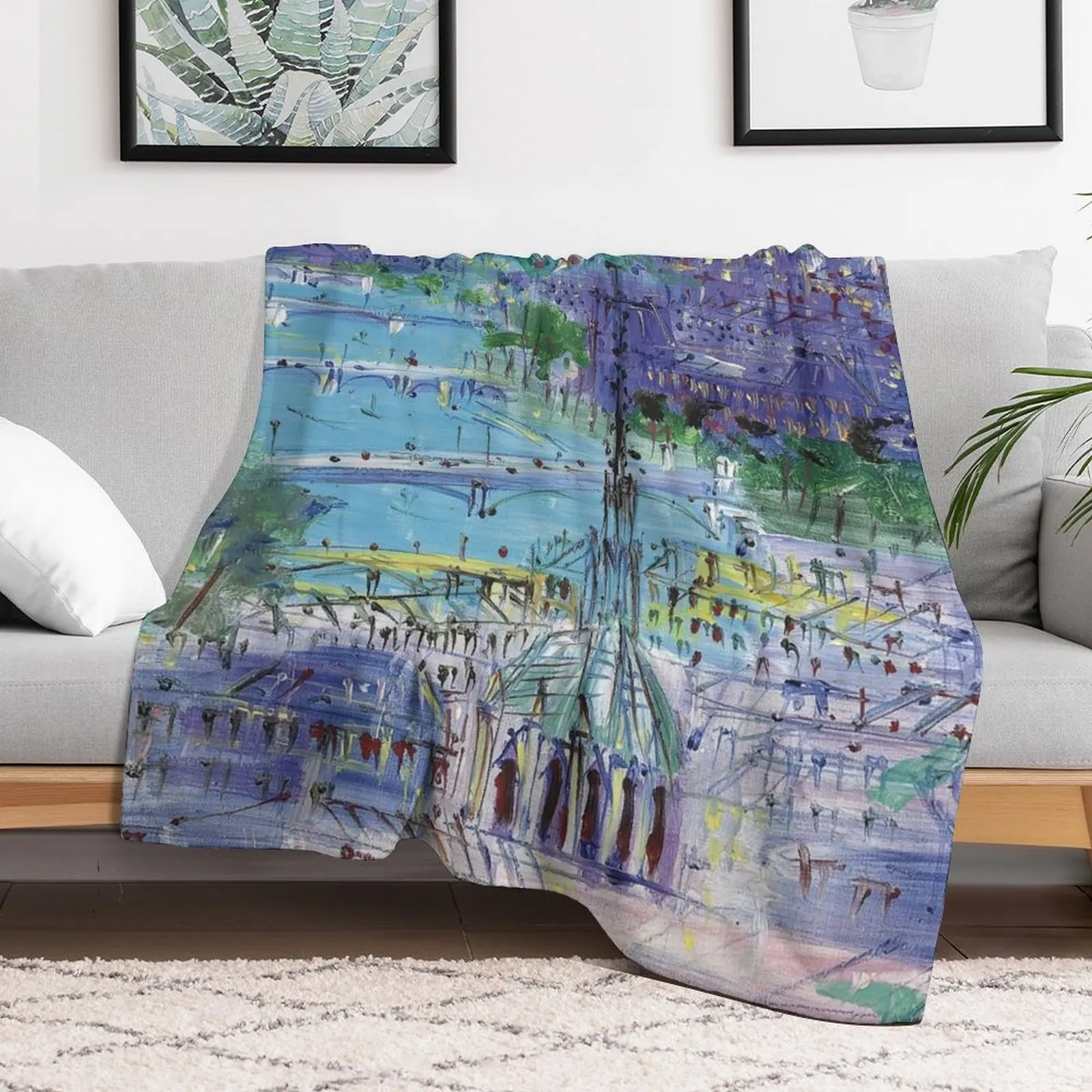 Одеяло Raoul Dufy Thermals для путешествий большой плед на диван одеяла