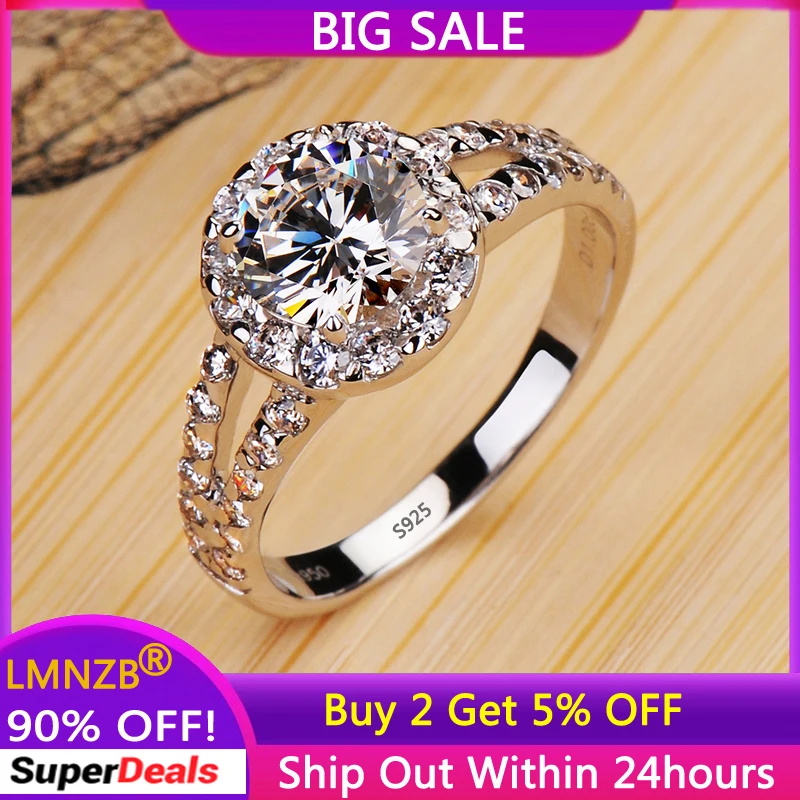 

With Credentials Real Original Tibetan Silver Rings for Women Wedding Accessories Engagement Band Zircon Jewelry Gift
