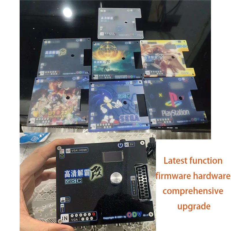 GBSC контроллер RGBS /Scart /Ypbpr сигнала в CRT/VGA /HDMI-совместимые Upscalers/видеоконвертеры RGBHV