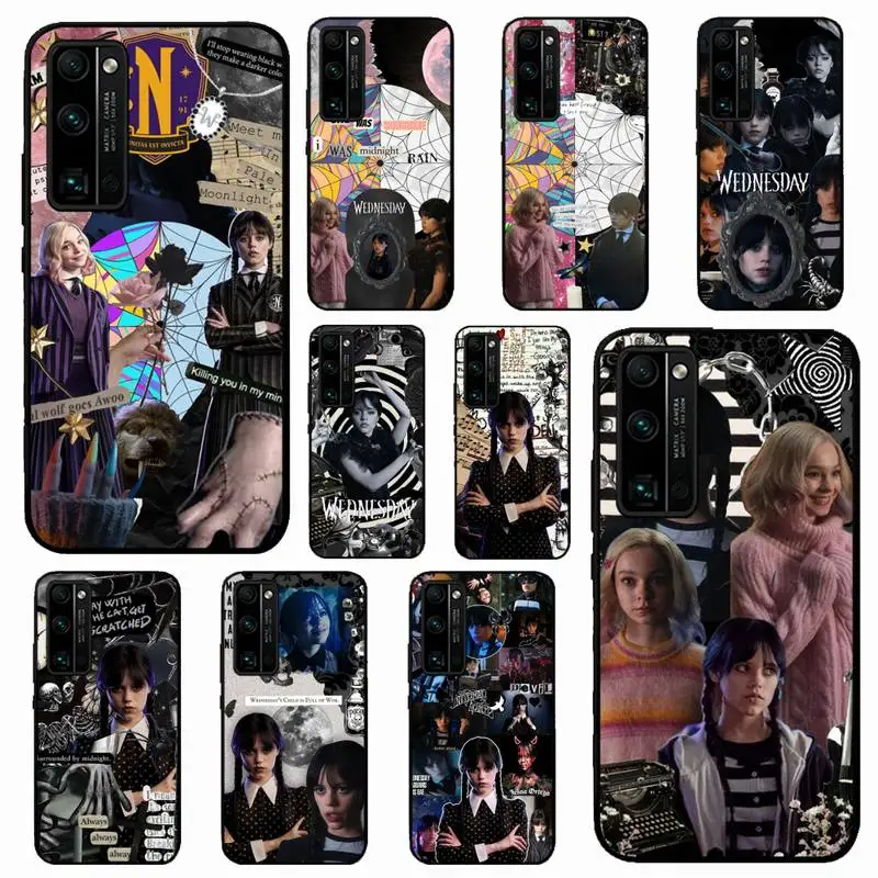 

W-Wednesday Addams Phone Case for Huawei Honor 10 i 8X C 5A 20 9 10 30 lite pro Voew 10 20 V30