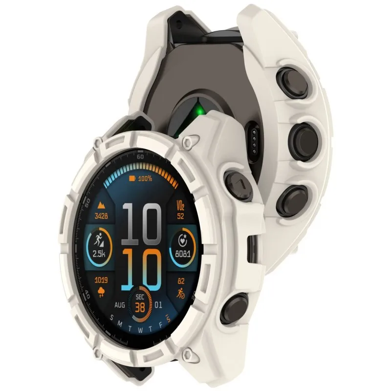 Фото Мягкий чехол из ТПУ для Garmin Descent Mk3i 43 мм, ремешок для умных часов, полая крышка Mk 3i, защитный чехол-бампер, аксессуары №5