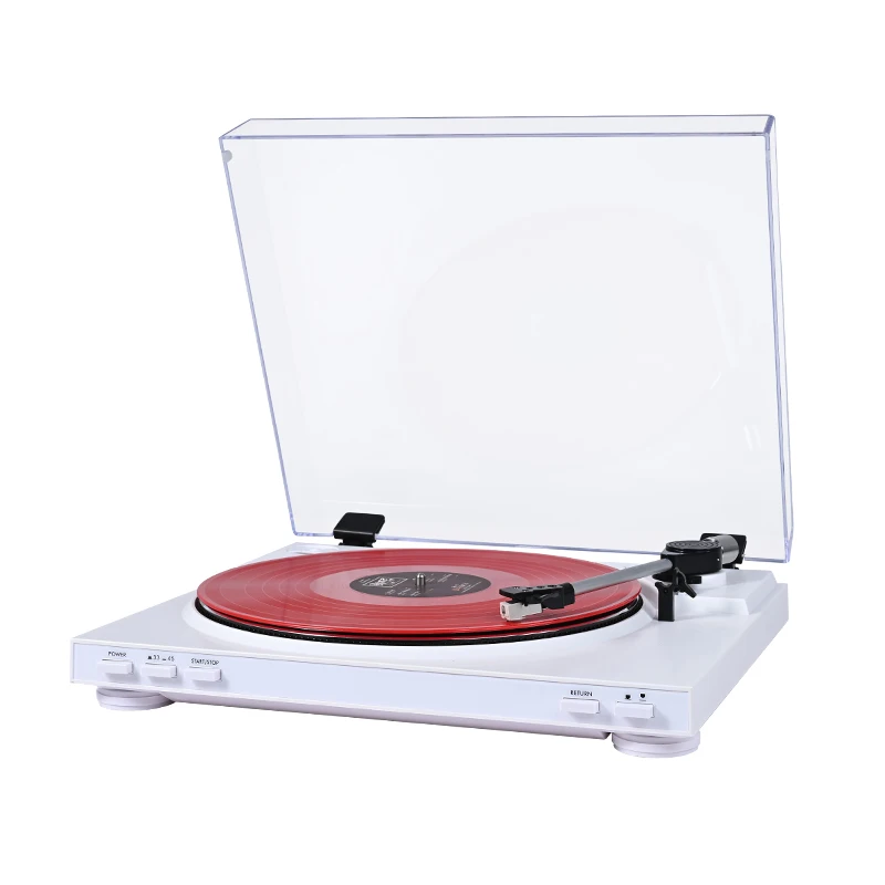 

Retro Simple Vinyl Record Player European-style Retro Moving Magnet HIFI Turntable LP Vinyl 33/45rpm Dual Speed Record Player