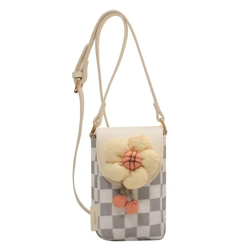 

2022 new high-level sense niche design versatile cloth bag women's fashion single shoulder oblique Bag women's mobile phone bag