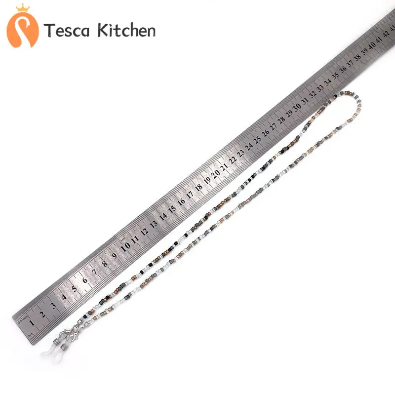 

57/70cm Fashion Eyeglasses Chain Mask Lanyard Women Anti Slip Reading Eyewears Clip Colorful Face Mask Hanging Rope Accessories