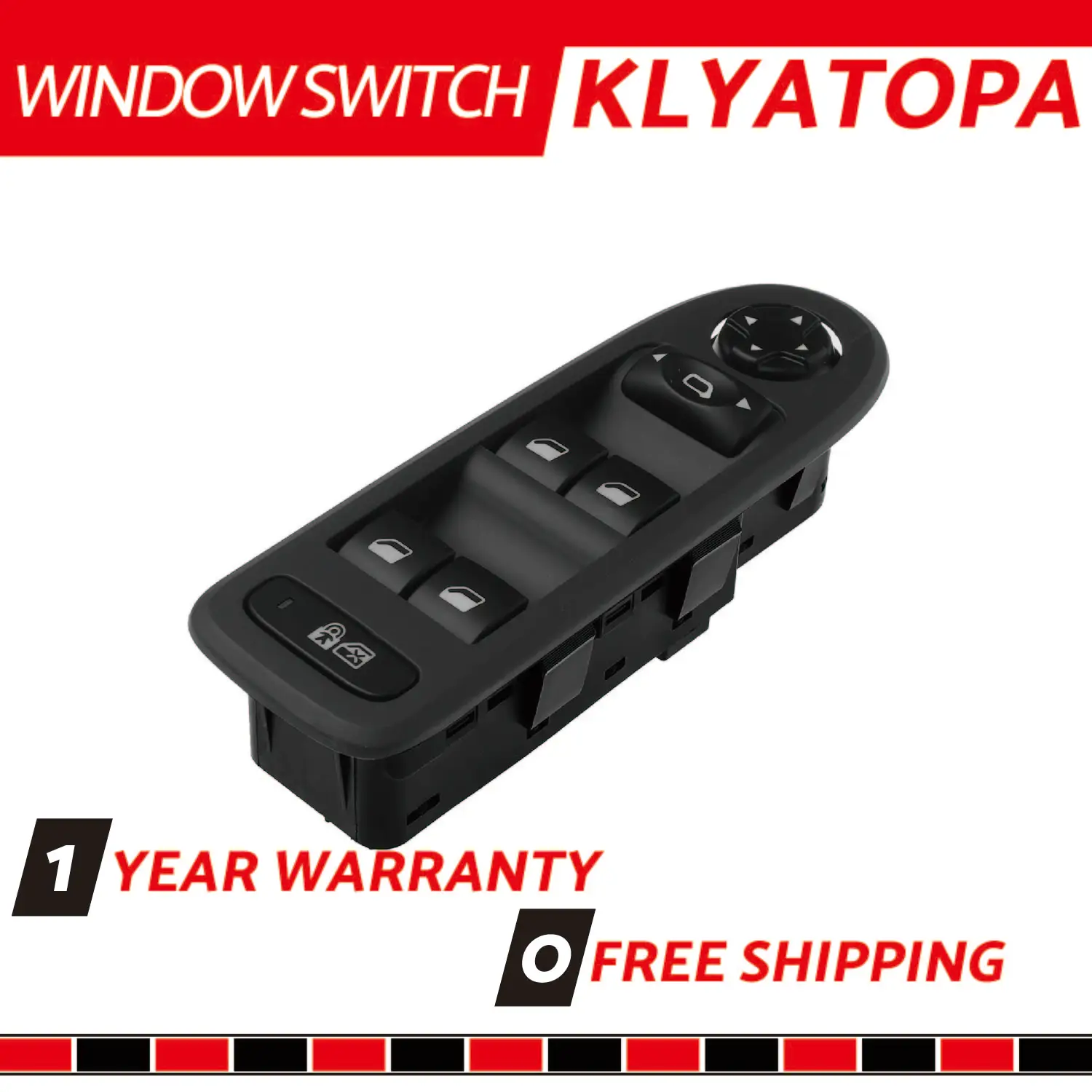 Переключатель Стеклоподъемника Электрический 96644915 для Peugeot