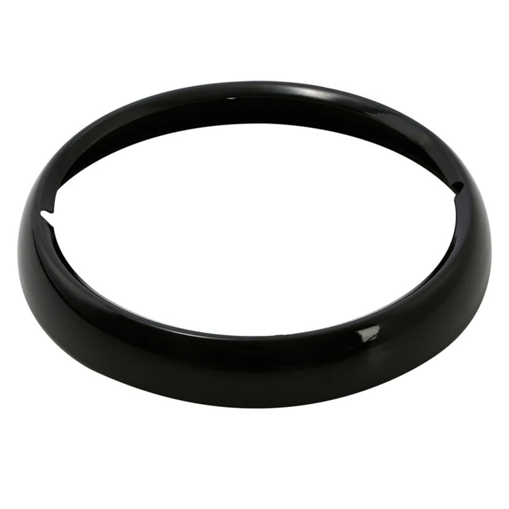 

Motorcycle Black 7 inch Headlight Trim Ring for Touring Electra Glide Street Glide Road King