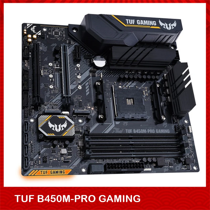 

Original Motherboard For ASUS TUF B450M-PRO GAMING DDR4 64GB AM4 Fully Tested, Good Quality