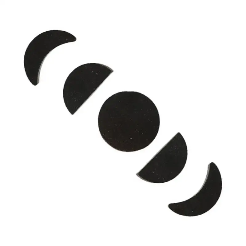 

Деревянные настенные крючки с Луной, настенные крючки, настенная вешалка, вешалка для пальто, 5 шт., деревянные настенные крючки, декоративны...