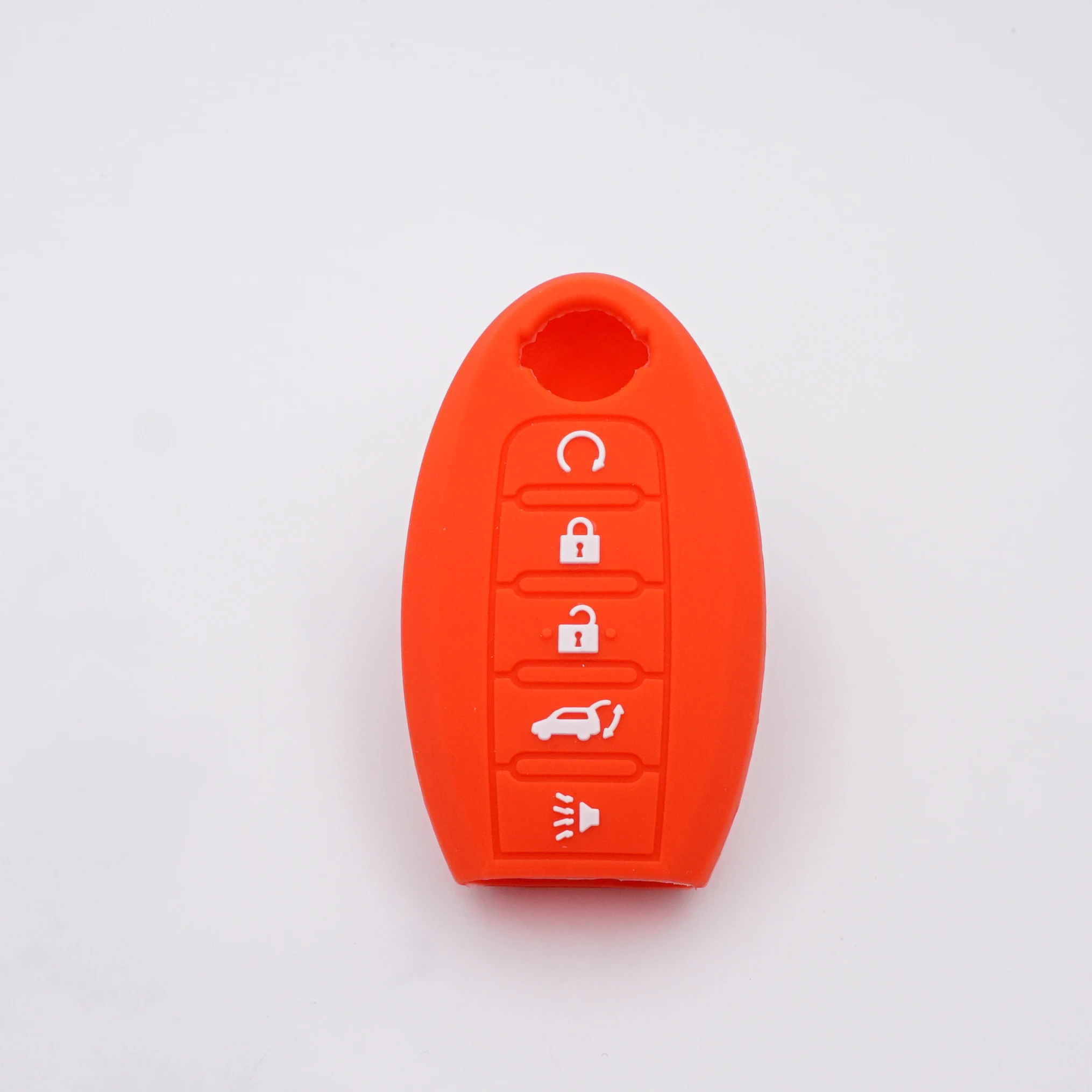 

Cocolockey Silicone Keys Holder Keyless for Nissan Rogue X Trail Murano Patrol Maxima Altima 2017 2018 Car Key Cover Shell Case