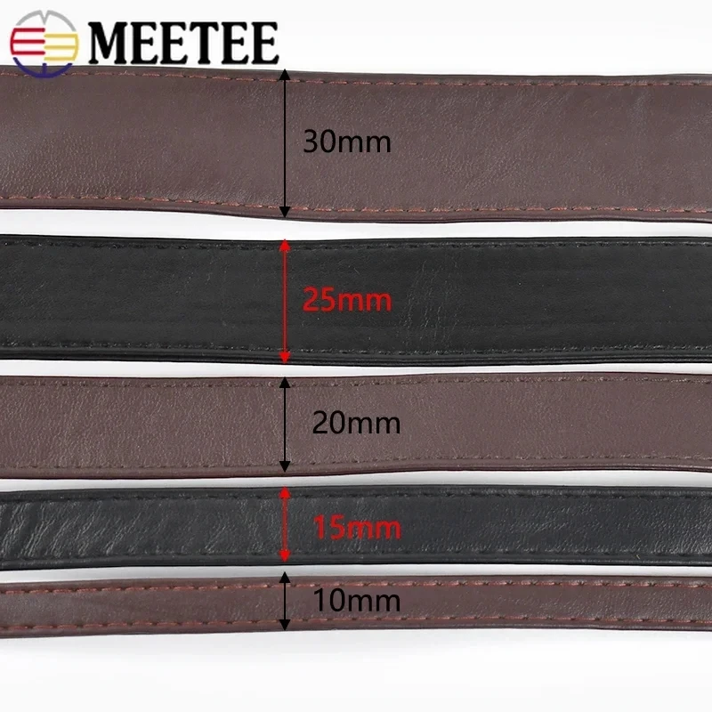 5/10 м Meetee 10-30 мм шнуры из искусственной кожи лента ремень для сумки одежда лямки