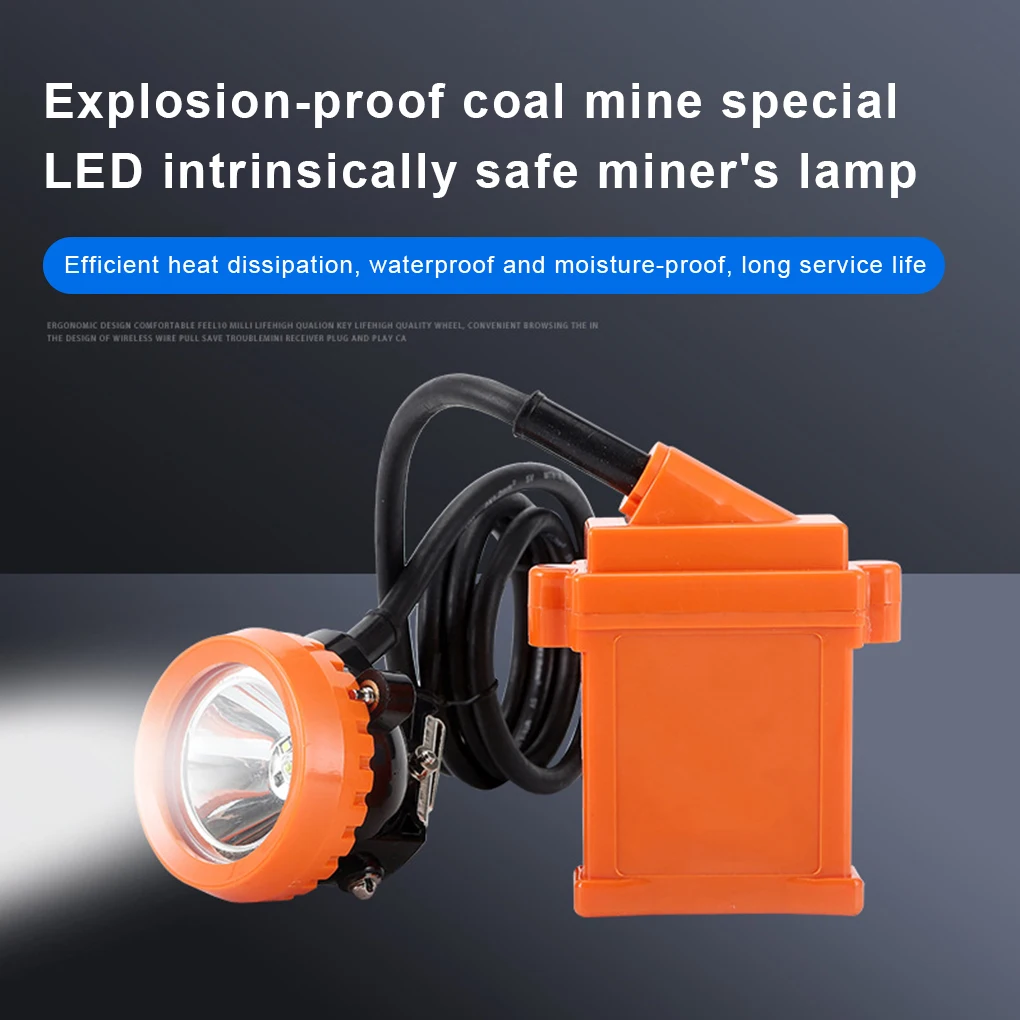 

Strong Light Flashlight Miner Lamp Explosion-proof LED Headlamp Headlight