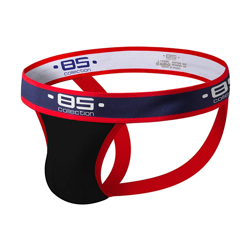 

Трусы-Тонги мужские из дышащего хлопка, экзотическое нижнее белье, бикини, пикантные трусы-джоки