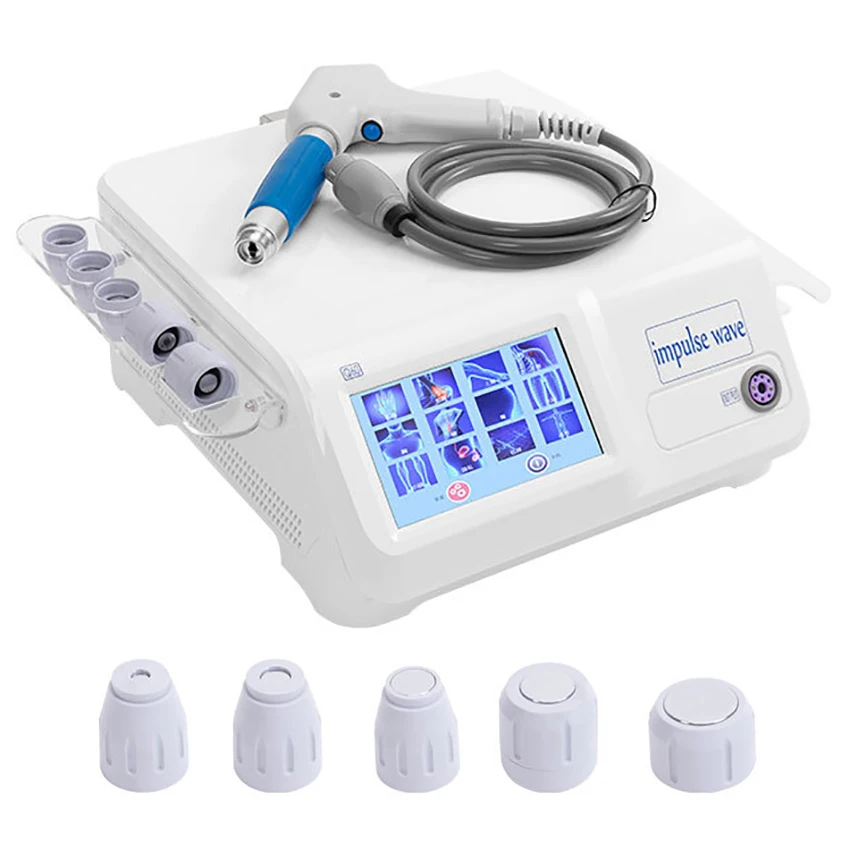 

Top Quality Pneumatics Extracorporeal Shock Wave Therapy Equipment Shockwave Machine for ED Treatment Pain Relief Massager