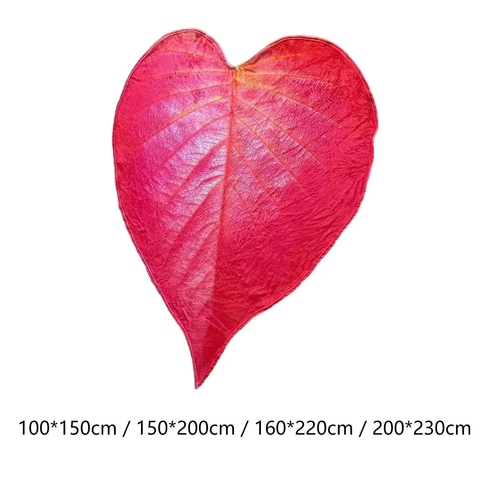 

Красное фланелевое одеяло с имитацией листьев для просмотра телевизора