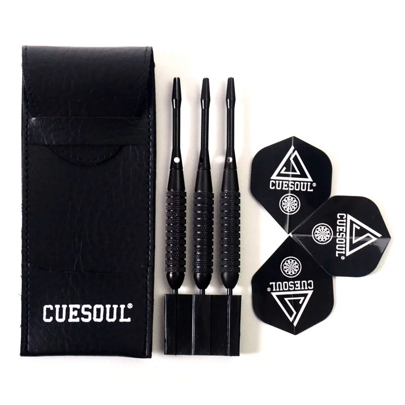 

CUESOUL 3pcs Darts 24g Steel Tip Needle Metal Darts With Brass Barrel