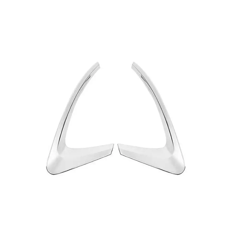 New Car Rear Fog Lights Covers Decoration ABS Chrome Lamp Frame Trim Styling Accessories For Renault Kadjar 2015-2018 | Автомобили и