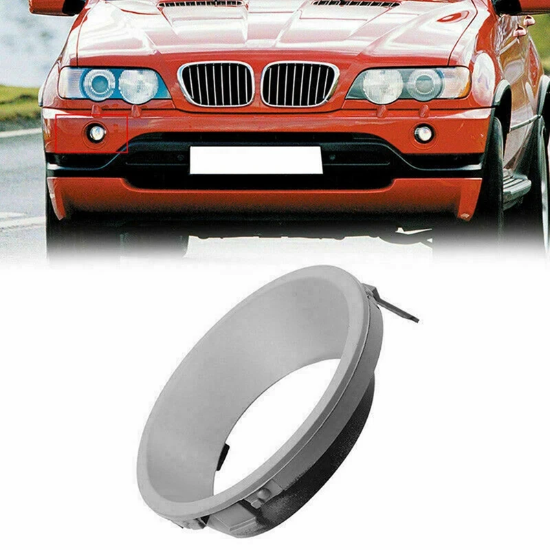 

Front Right Passenger Side Lower Bumper Fog Light Cover Vent Grill Insert Grille For-BMW X5 E53 2000-2003 51118267304