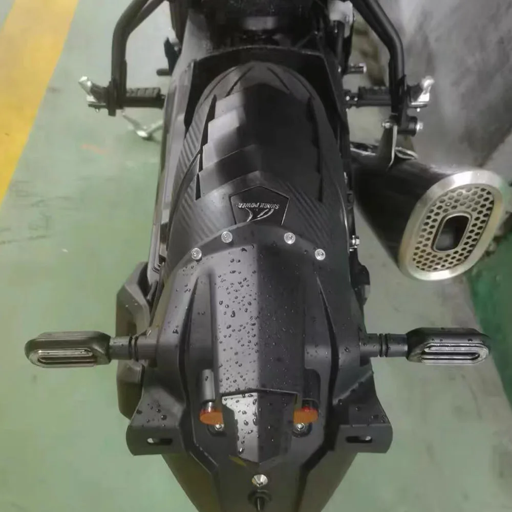 

New Fit 500AC Motorcycle Rear Fender Extender Splash Proof Extended Fenders For VOGE AC500 500AC 500 AC