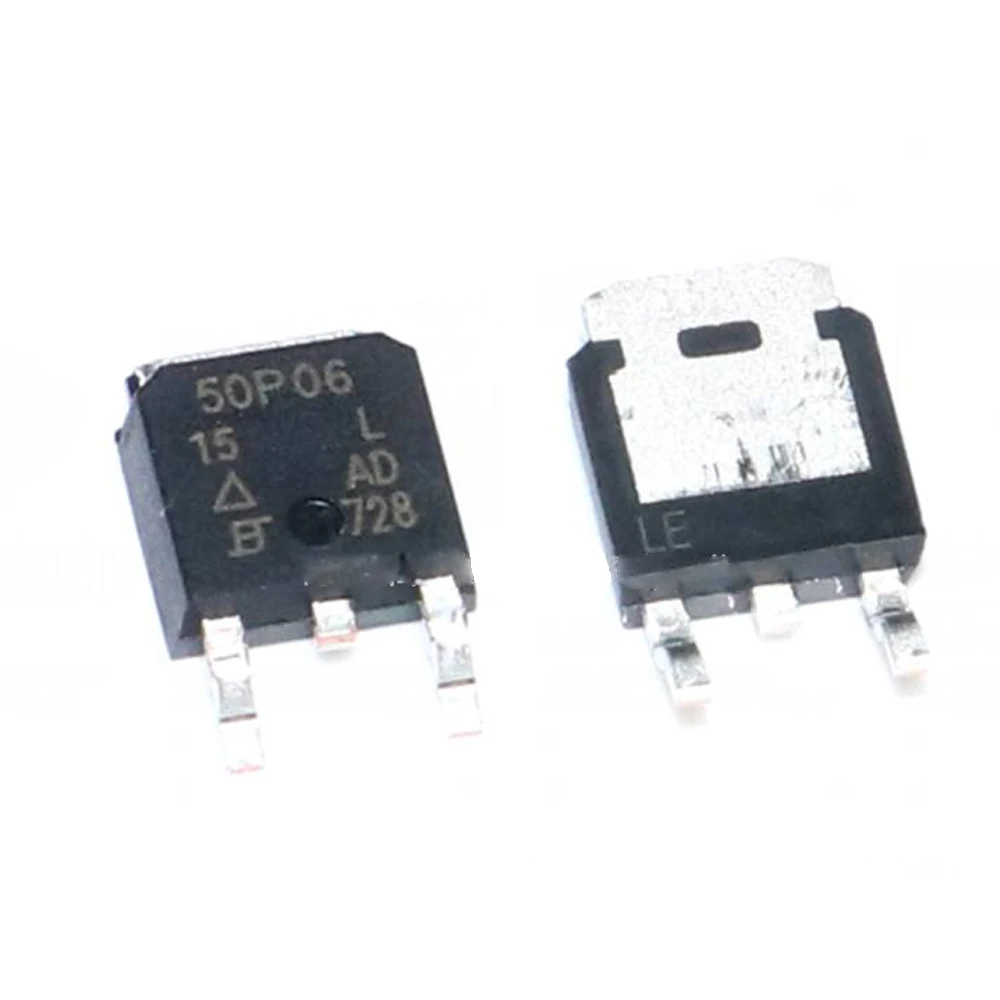 

10pcs SUD50P06-15L SUD50P06-15 TO-252 SUD50P06 50P06 50P06-15 50P06-15L TO252