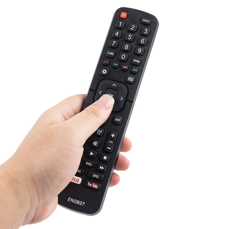 Оригинальный пульт дистанционного управления EN2B27 для телевизора HISENSE RC3394402/01 3139 238 29621 40K321UWT