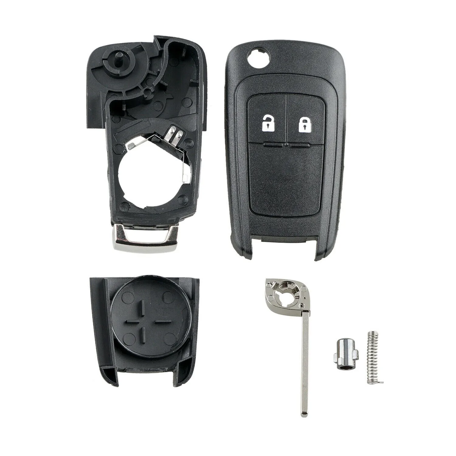

2 Button Replace Key Remote Case Shell Fob For Chevrolet For Cruze 10-13 Orlando Key Shell For Volt 2011-2013 For Malibu Cruze