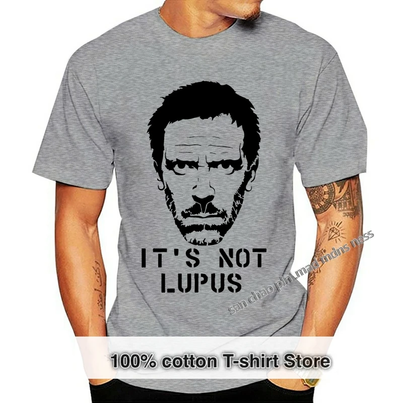 Футболка с надписью It Not Lupus Hugh Laurie