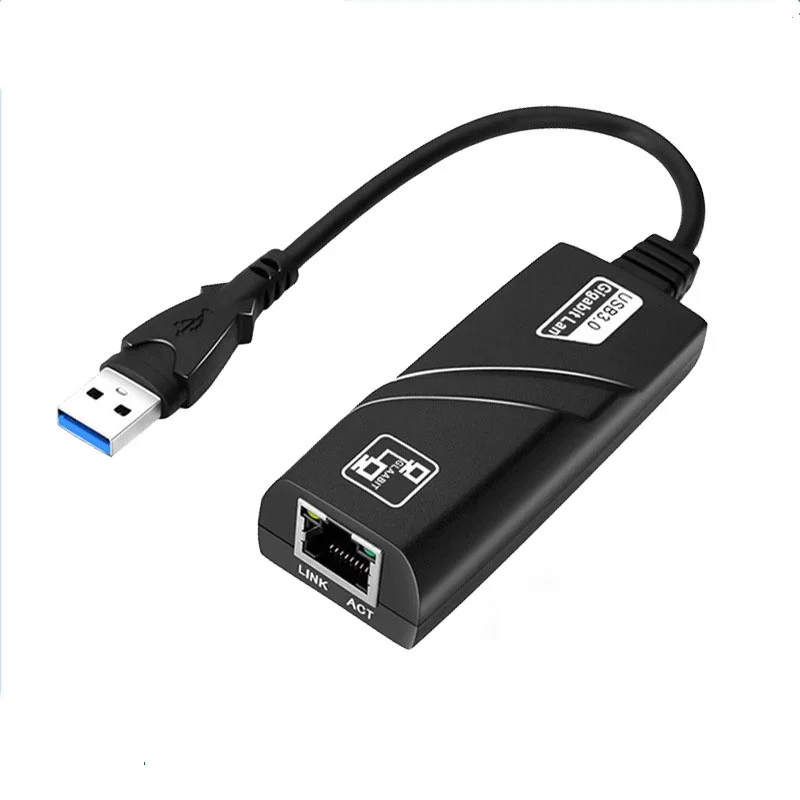 Usb 2 0/100 гигабитный Проводной адаптер к порту RJ45 сеть LAN компьютер ноутбук 1000/м