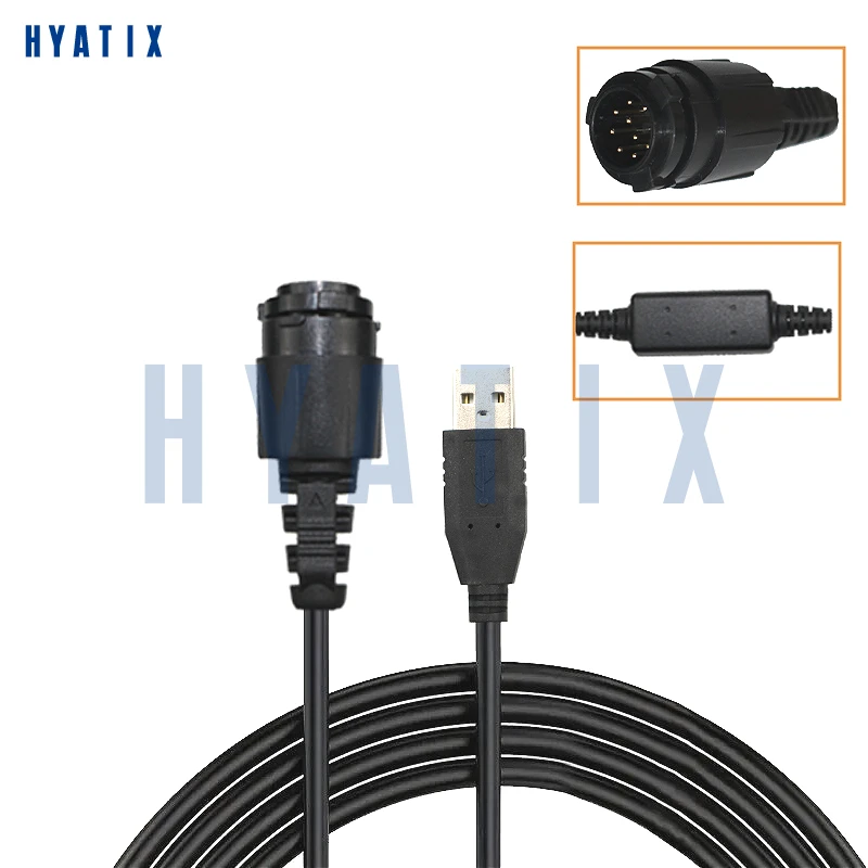 USB-кабель для программирования Motorola MTM5400 DM4400E DM3401 DM3600 DM4601E MTM5200 DGM4100 DGM6100 XPR4300 XPR4350
