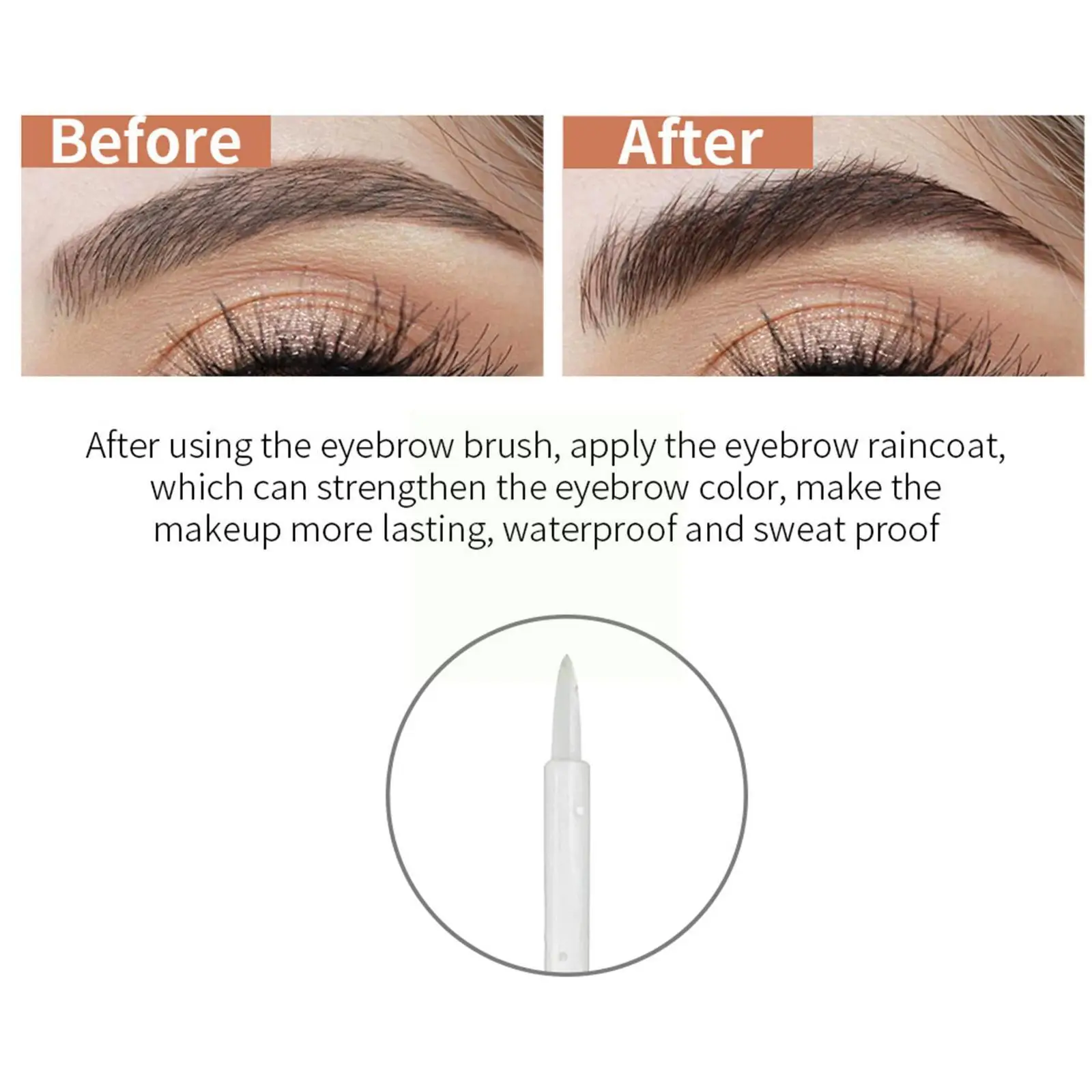 

NEW Eyebrow Gel Transparent Brows Wax Waterproof Long-Lasting With 3D Brush Brow Styling Soap For Eyebrows Women's Cosmetic T3U8