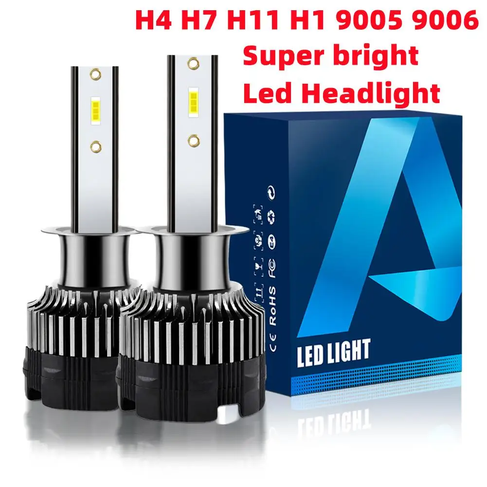 

Car Led Headlight Bulbs H4 H7 H11 H1 9005 9006 6000k 2500LM 25W 10-32V Highlights Headlamp Modified Parts Kit Auto Fog Light