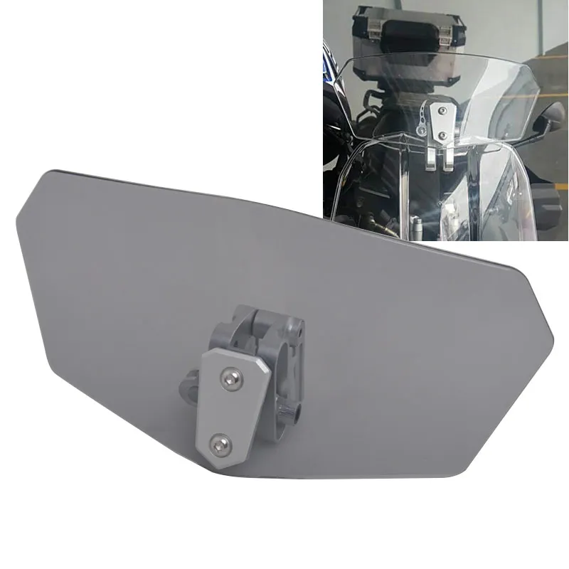 Универсальный мотоциклетный зажим для лобового стекла расширение спойлера