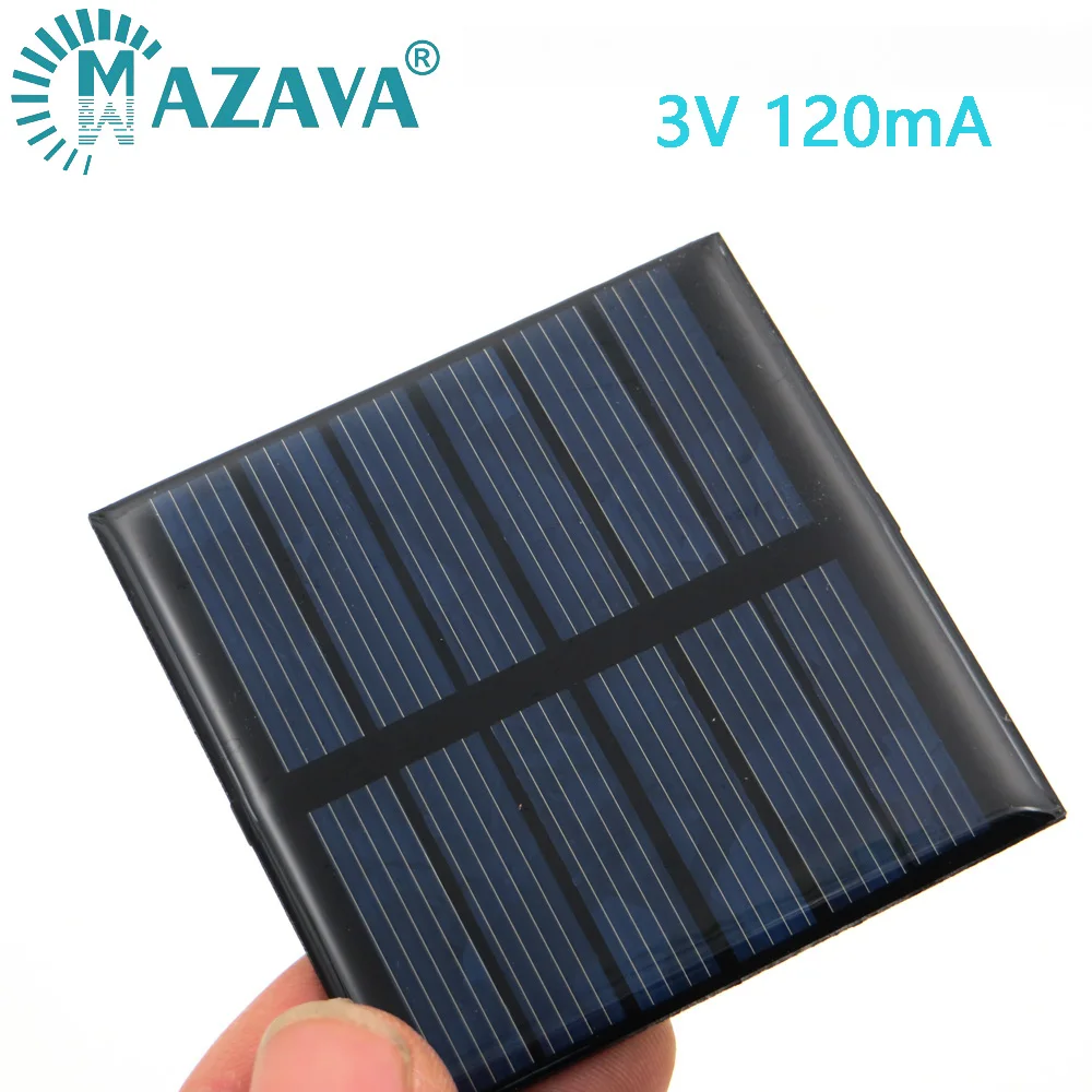 3V 3.5V 120mA 150mA  250mA  Mini solar panel polycrystalline silicon solar cell DIY