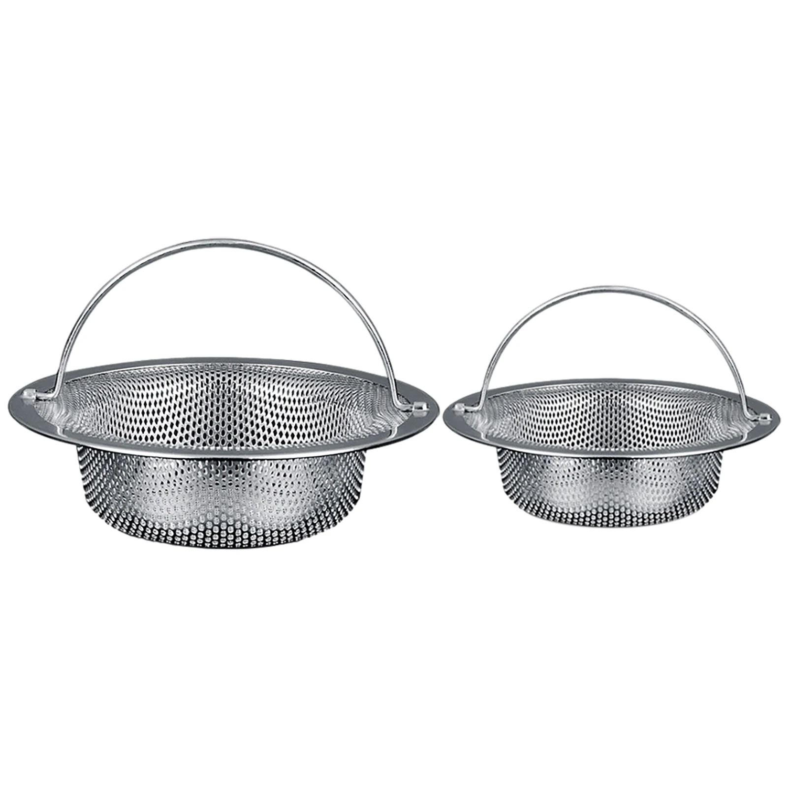 

Kitchen Sink Strainer S/L Stainless Steel Kitchen Sink Drain Basket Sink Drain Strainer Mesh Sink Drain Basket Strainer Basket