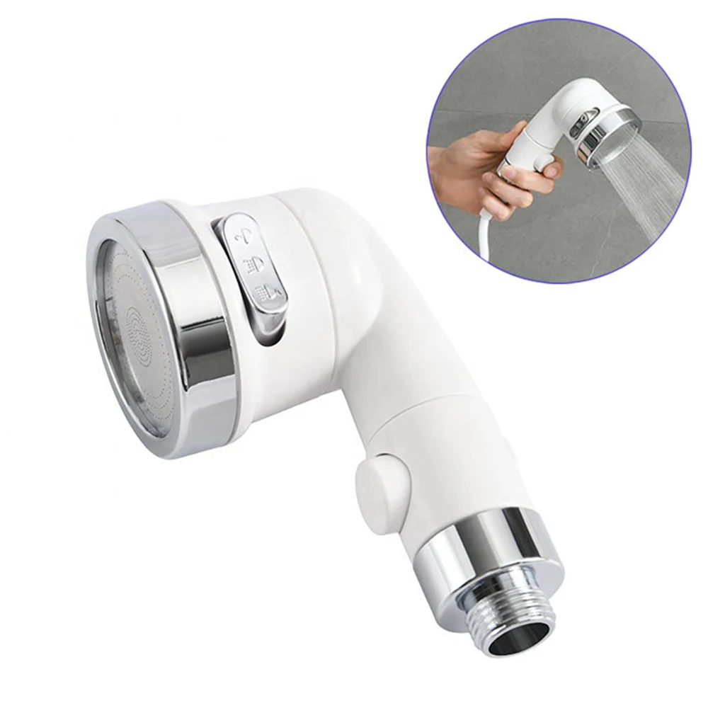 

Shampoo Bed Pressurized Water Stop Shower Head Hair Salon Barber Shop Faucet Three Mode Nozzle Bathroom Accessories