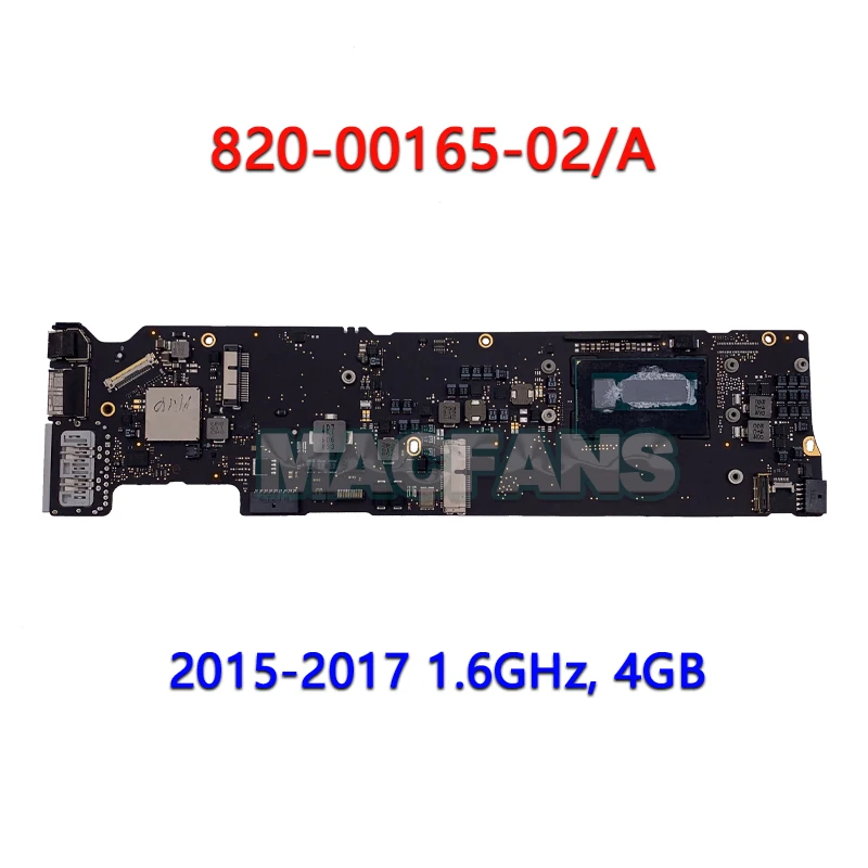 Оригинальная материнская плата A1466 820-00165-A для MacBook Air логическая 1 7G 4GB 820-3209-A 4G 8GB