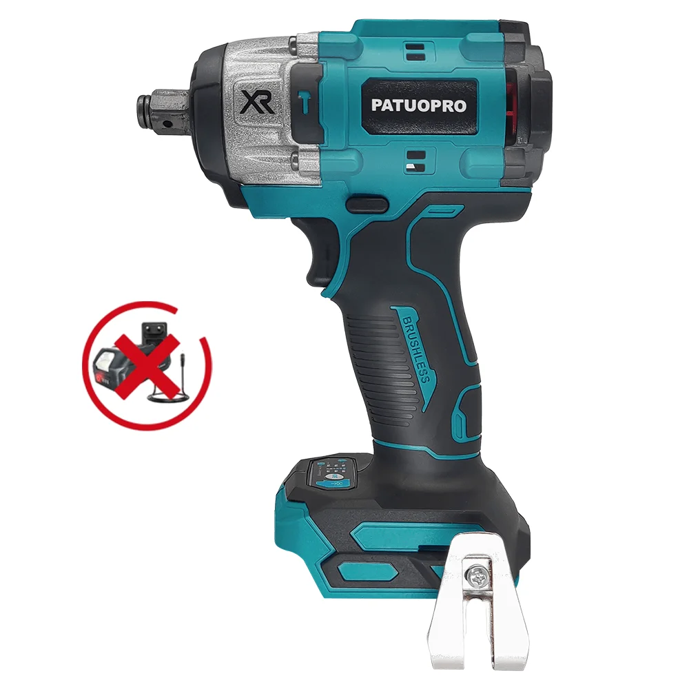 

Аккумуляторный ударный гайковерт PT-CLUB 500 Нм 1/2 дюйма для аккумулятора Makita 18 В