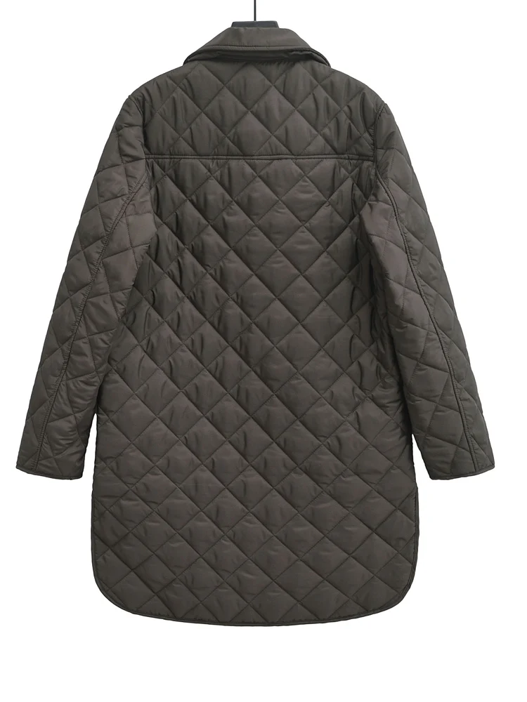 Куртка KAOPU ZA Женская стеганая с хлопковой подкладкой верхняя одежда воротником