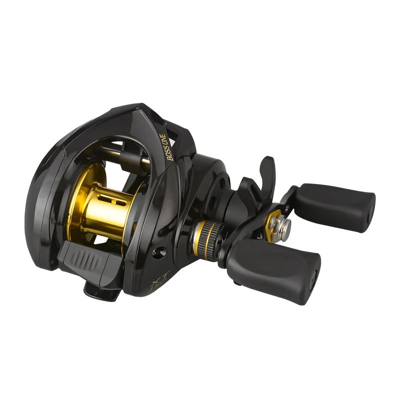 Ultra Smooth Fishing Baitcasting Reel 10KG Max Drag 4+1 BB 7