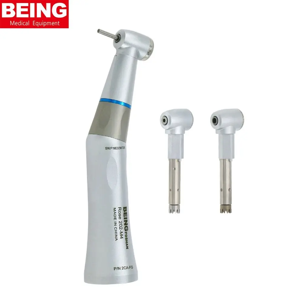 BEING Dental Low Speed Contra angle Handpiece Intra Head Fit Kavo Rose 202CAP FG orthodontic  для чистки зубов