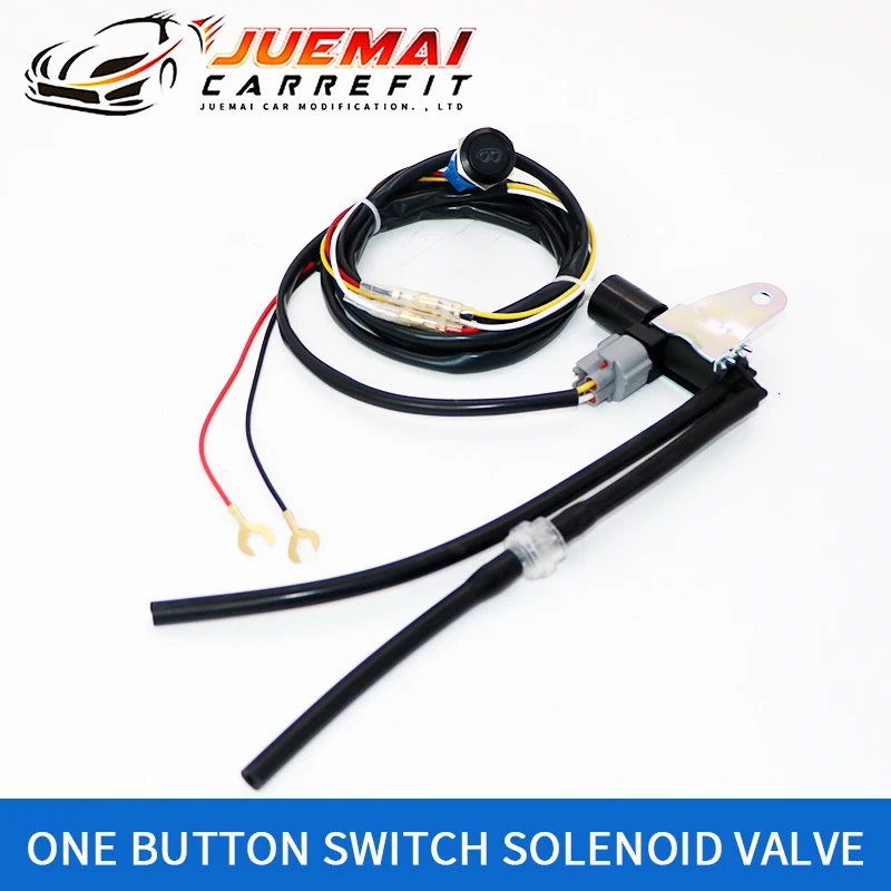 

Система выхлопной трубы автомобиля JUEMAI, универсальная модификация, вакуумный Соленоидный клапан, дистанционное управление, переключатель со стандартной кнопкой