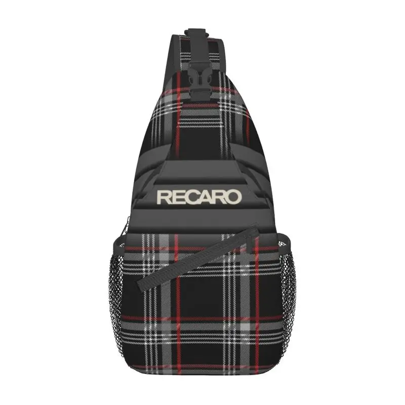 

Recaros логотип слинг кросс-боди нагрудная сумка мужской повседневный рюкзак на плечо для пеших прогулок