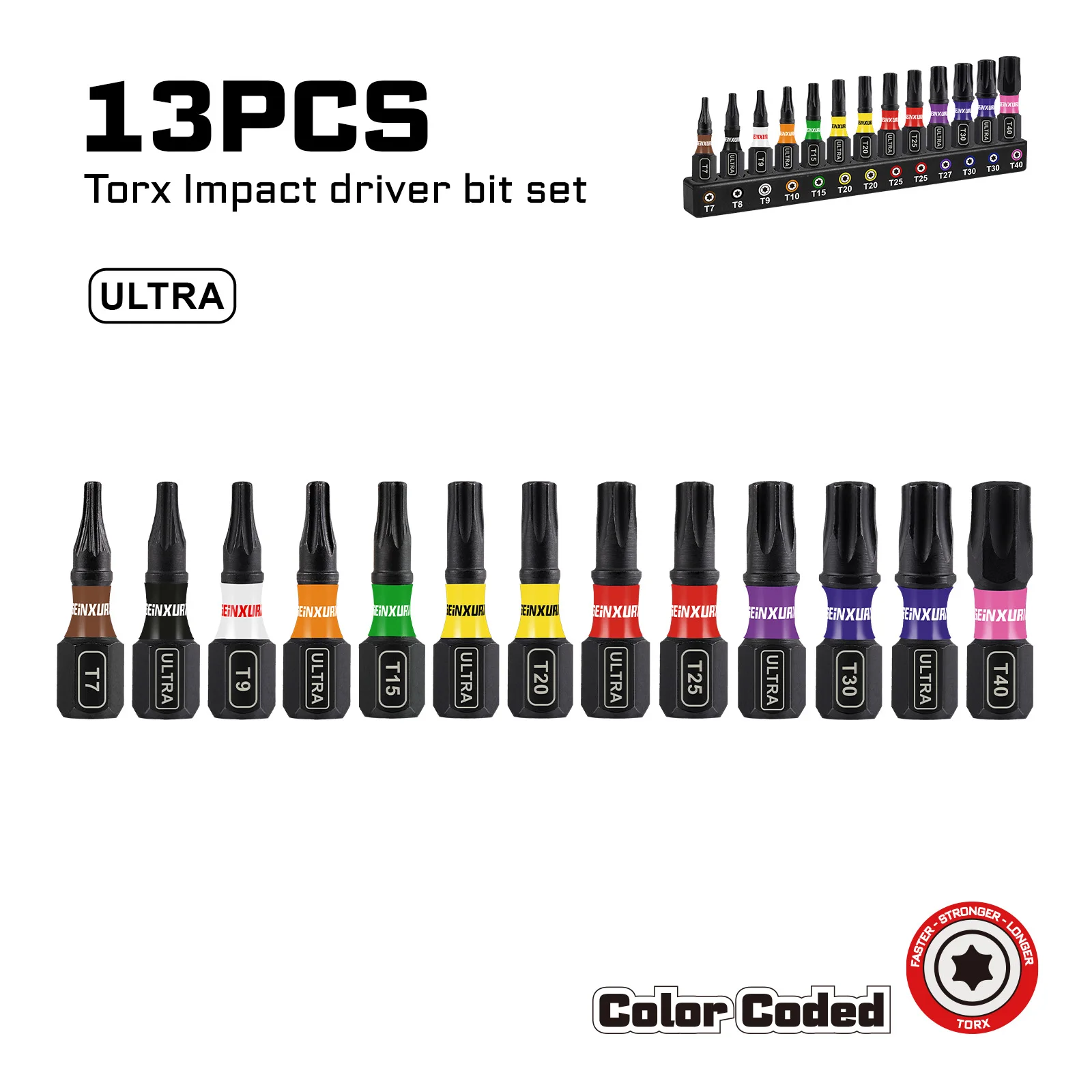 

Набор отверток Geinxurn Ultra Torx T7-T40